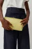 Il Bisonte Classic Clutch in Pistachio sold by No. 6