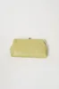 Il Bisonte Classic Clutch in Pistachio sold by No. 6