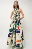 Julia Heuer Kenza Skirt in Cream Pansy sold by No. 6