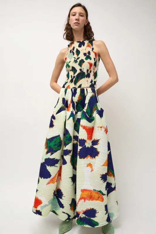 Julia Heuer Kenza Skirt in Cream Pansy sold by No. 6