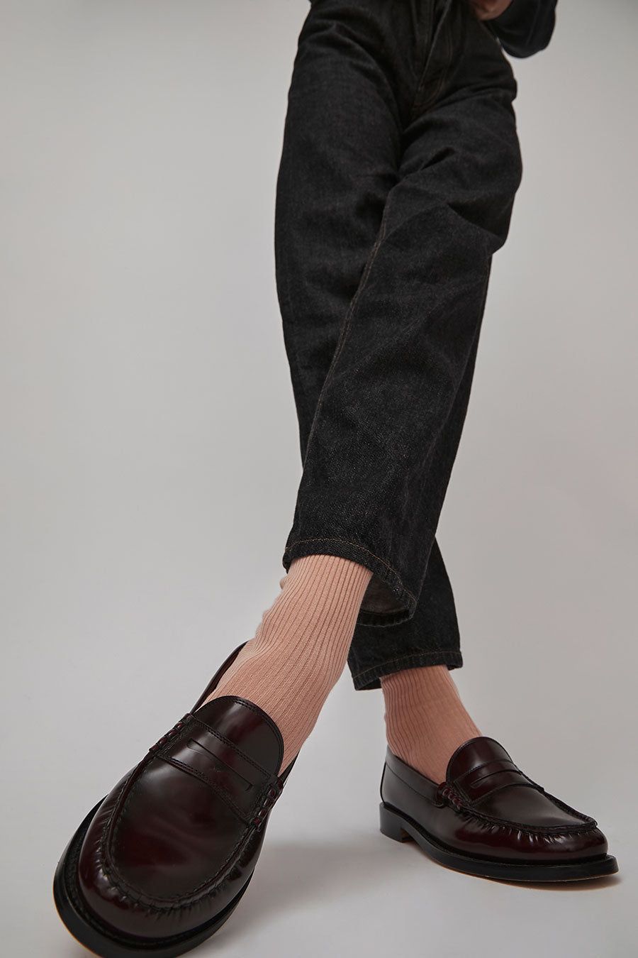 Maria La Rosa Organic Cotton Socks in Blush sold by No. 6 product image thumbnail 3