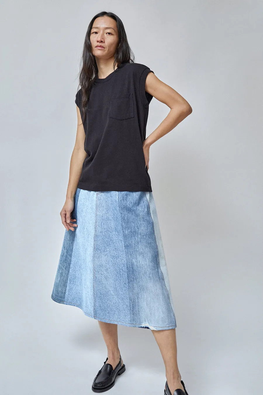 B Sides Pocket Tank in Stil Back sold by No. 6 product image thumbnail 4