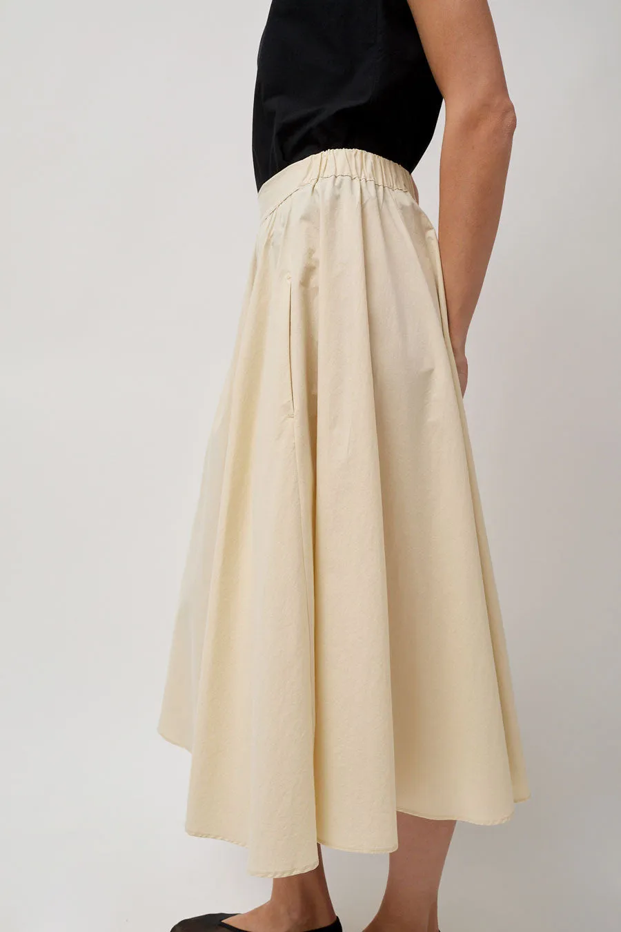 Modern Weaving Relaxed Circle Skirt in Eggshell sold by No. 6 product image thumbnail 3