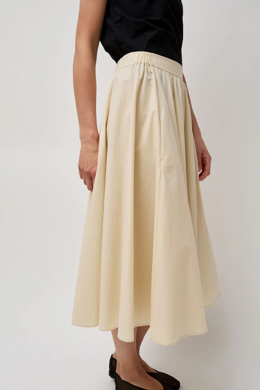 Modern Weaving Relaxed Circle Skirt in Eggshell sold by No. 6 product image thumbnail 4