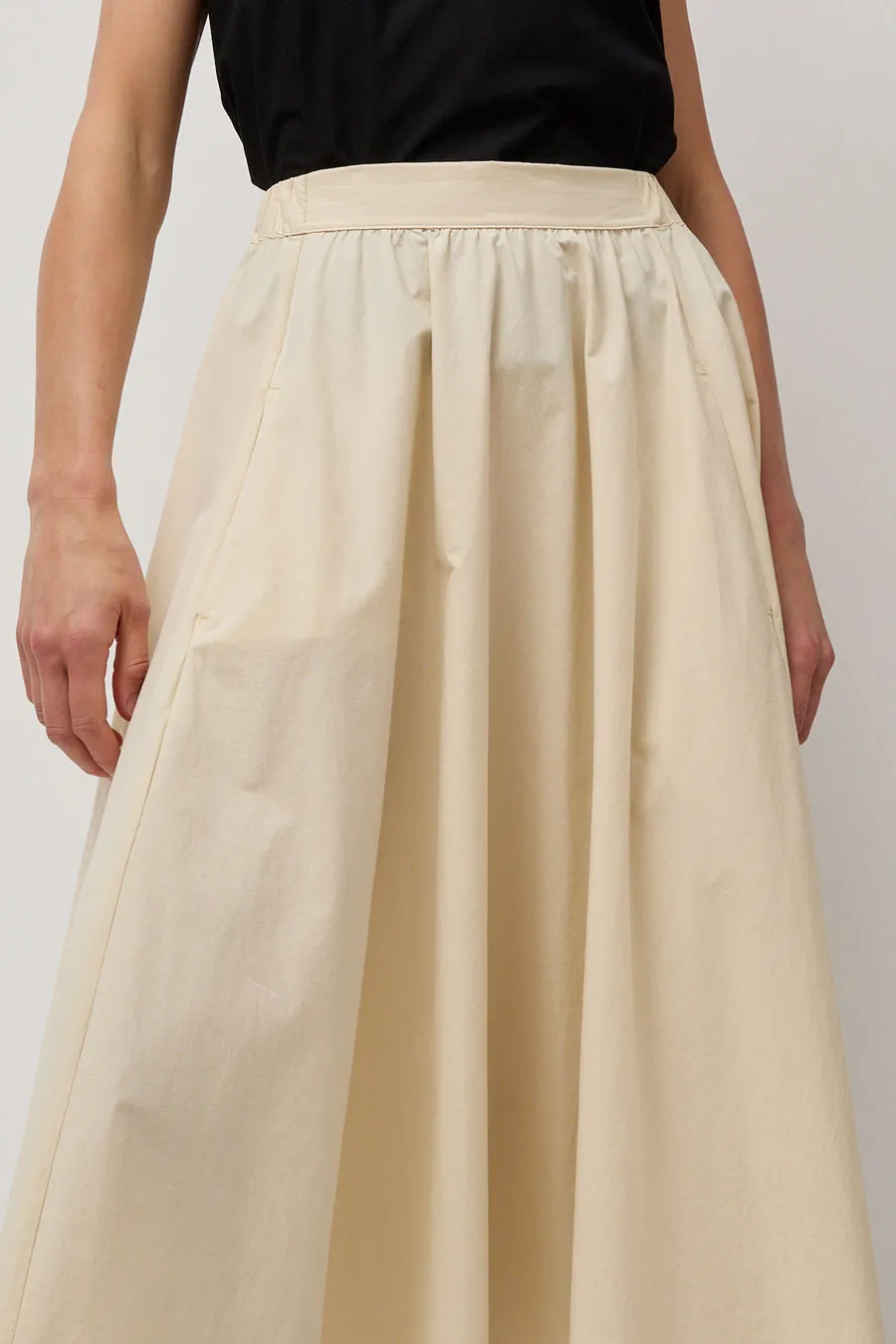 Modern Weaving Relaxed Circle Skirt in Eggshell sold by No. 6 product image thumbnail 2