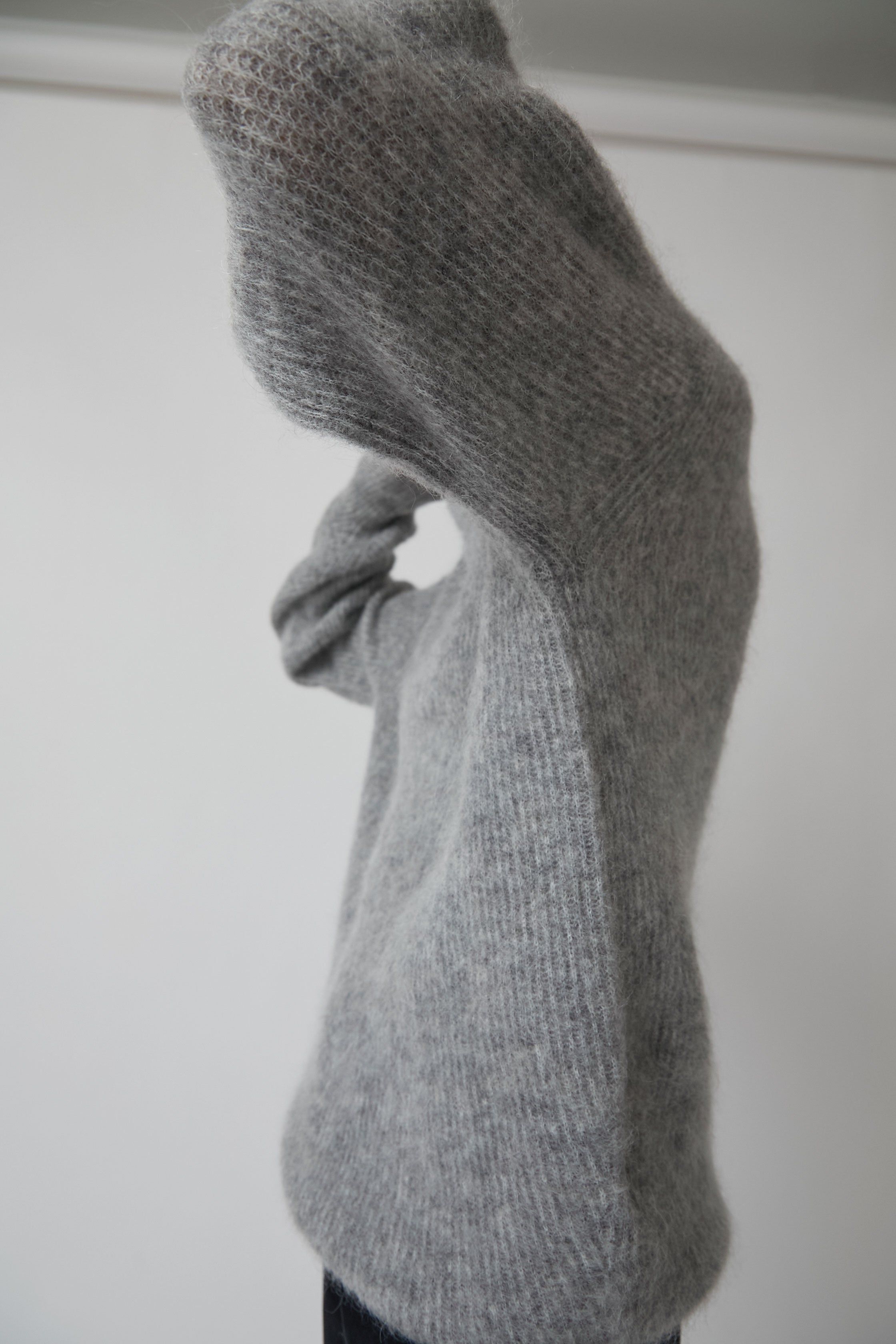 Sayaka Davis Cocoon Sweater in Heather Grey sold by No. 6 product image thumbnail 4