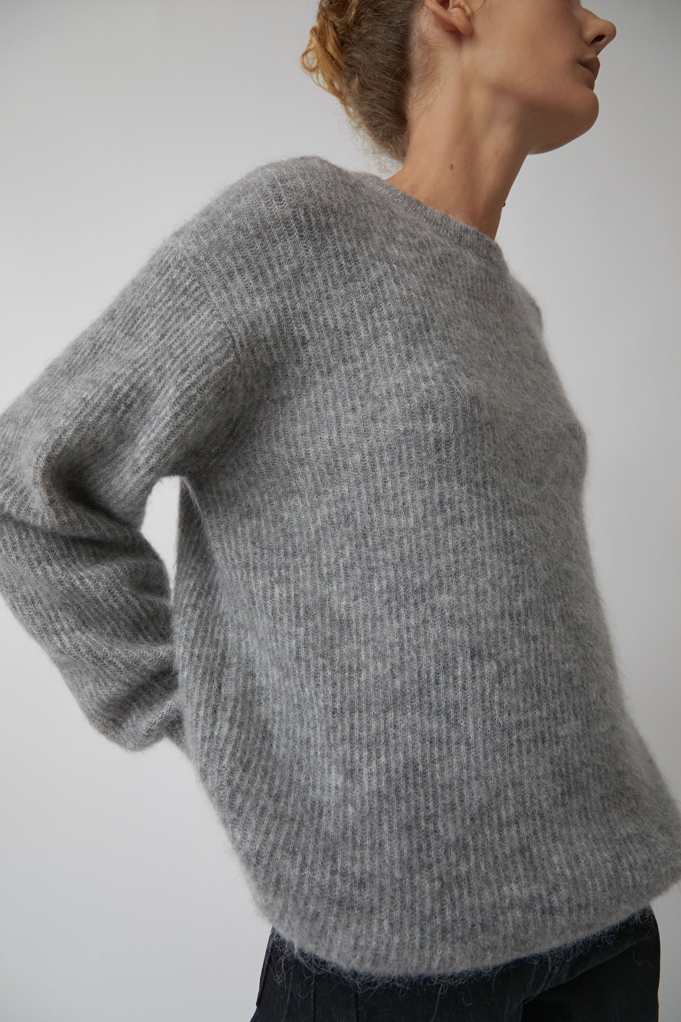 Sayaka Davis Cocoon Sweater in Heather Grey sold by No. 6 product image thumbnail 3