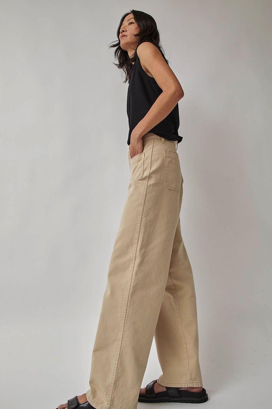 B Sides Chino in Tan Overdye sold by No. 6 product image thumbnail 5