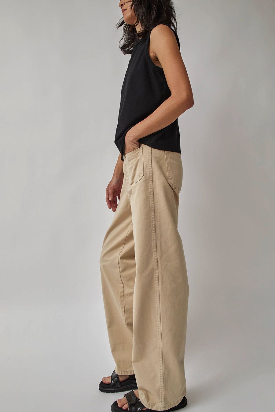 B Sides Chino in Tan Overdye sold by No. 6 product image thumbnail 3