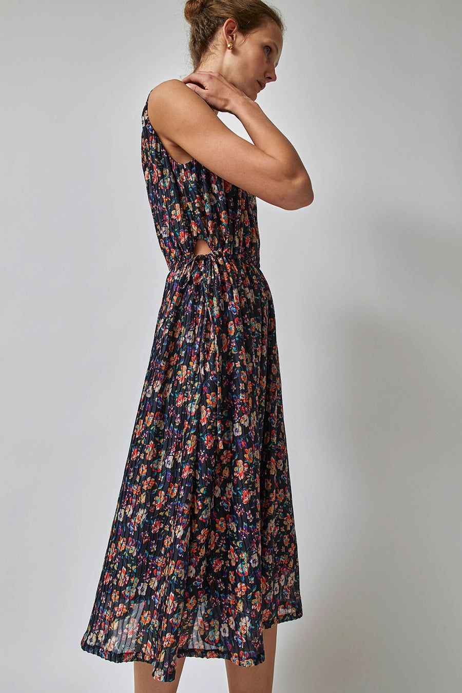 No.6 Phoebe Dress in Black Wisteria sold by No. 6 product image thumbnail 2