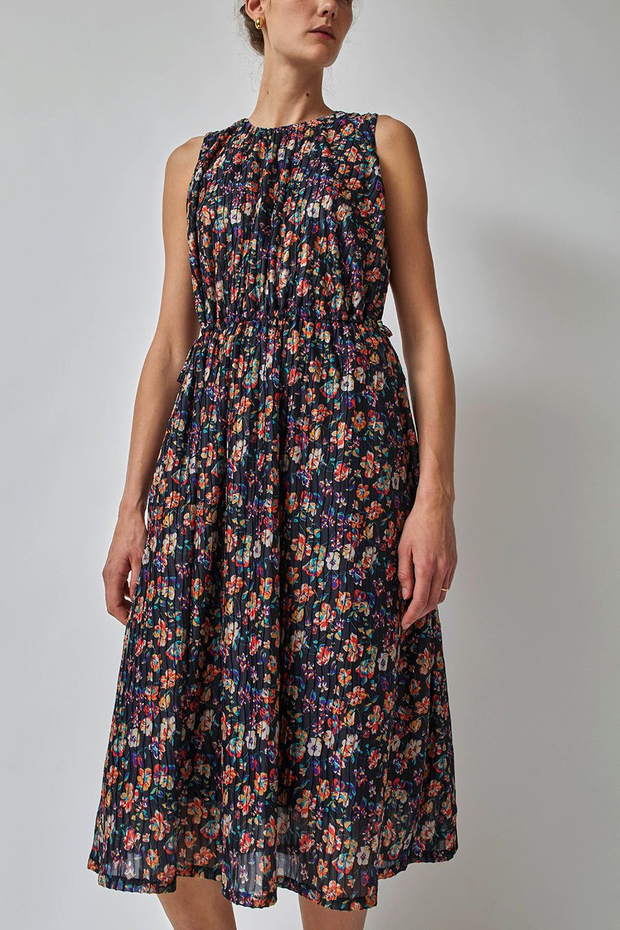 No.6 Phoebe Dress in Black Wisteria sold by No. 6 product image thumbnail 3