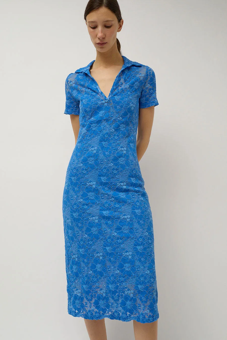 No.6 Karolin Dress in Blue Lace sold by No. 6