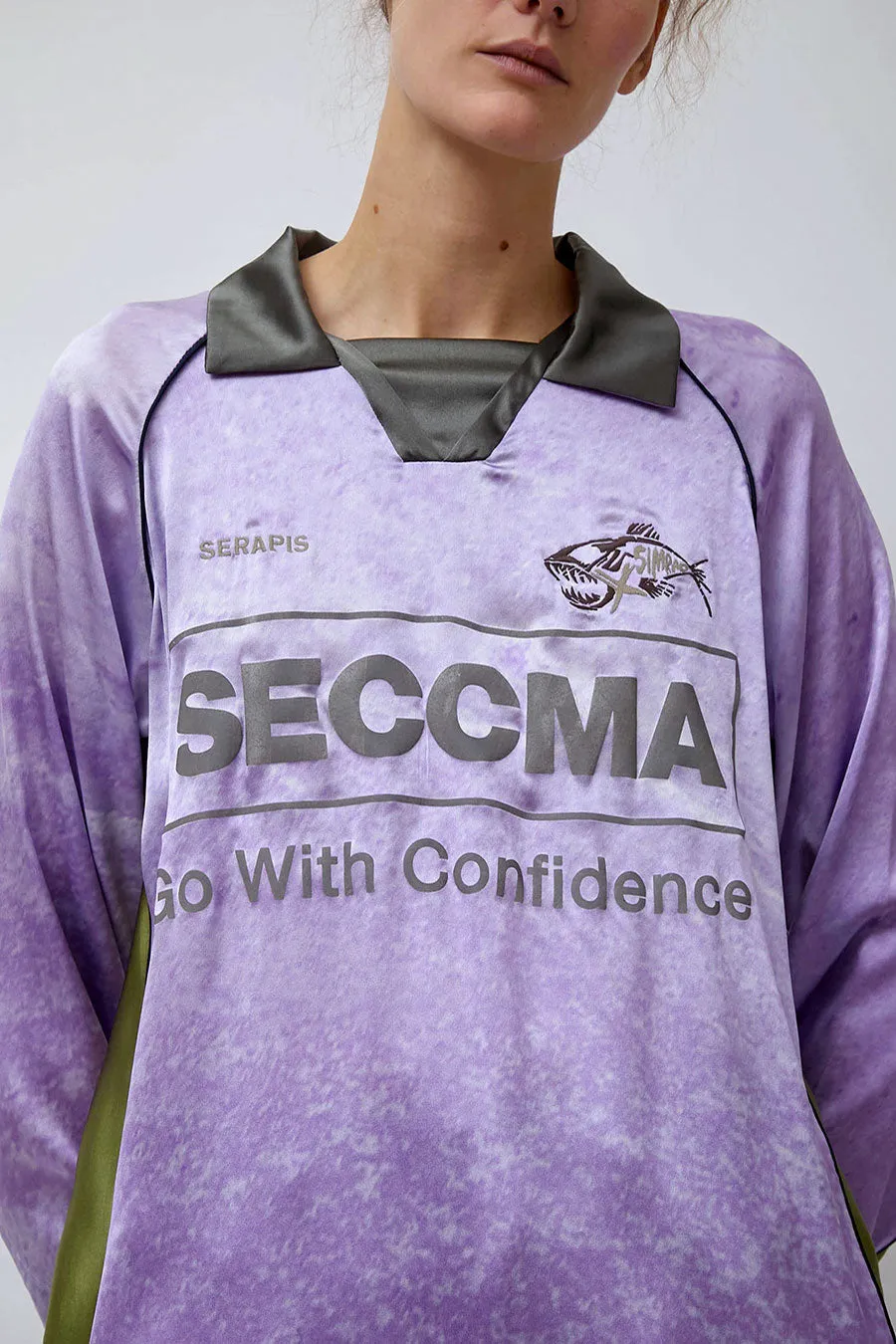 SERAPIS Football Top in Purple Rust sold by No. 6 product image thumbnail 2