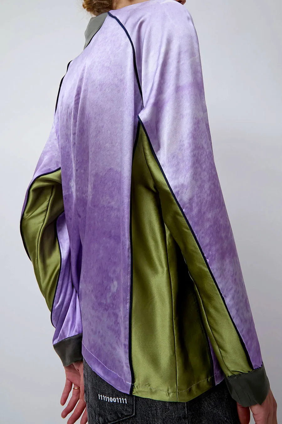 SERAPIS Football Top in Purple Rust sold by No. 6 product image thumbnail 4