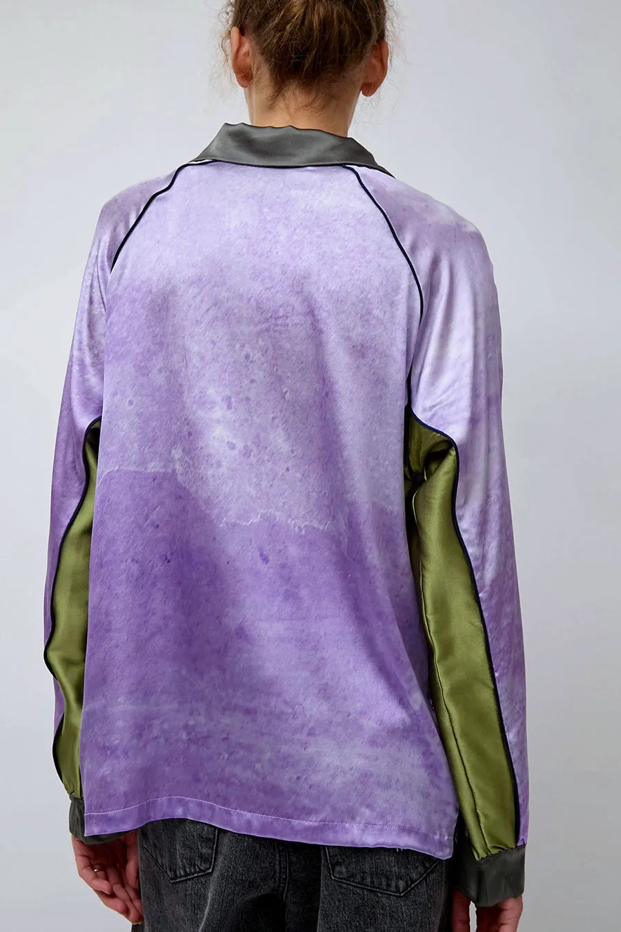 SERAPIS Football Top in Purple Rust sold by No. 6 product image thumbnail 5