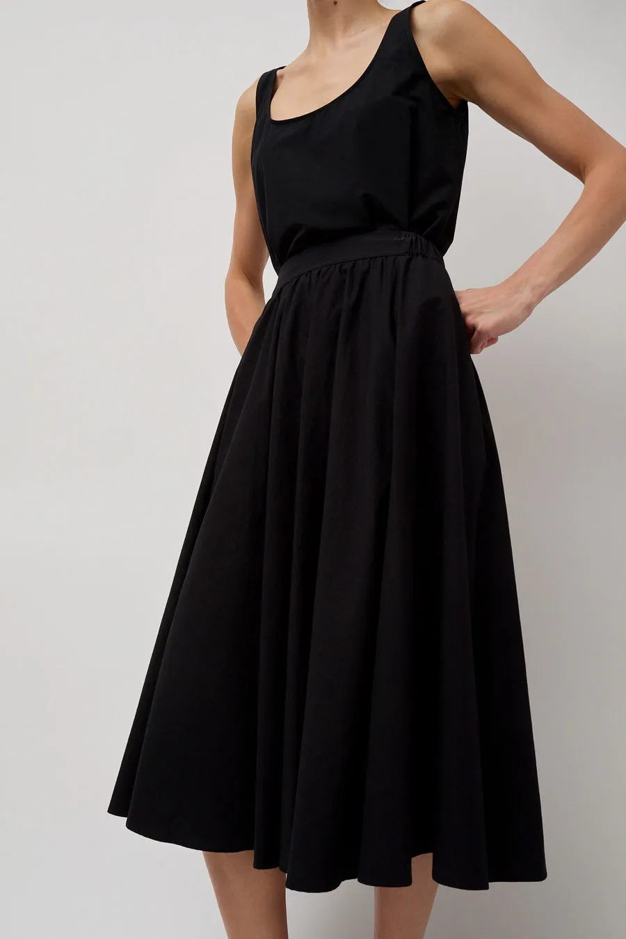 Modern Weaving Relaxed Circle Skirt in Black sold by No. 6 product image thumbnail 4