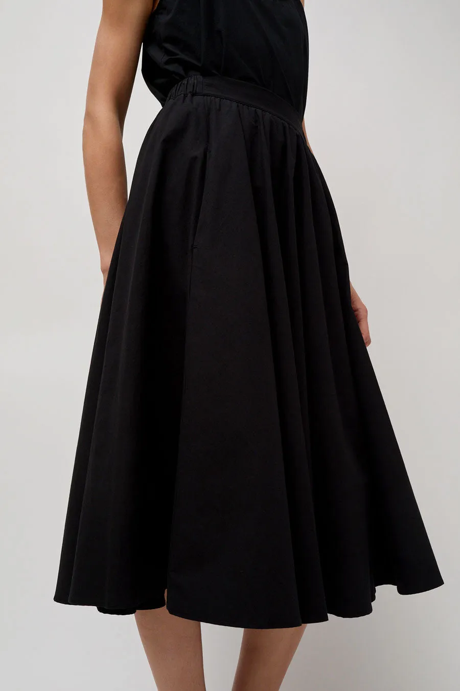Modern Weaving Relaxed Circle Skirt in Black sold by No. 6 product image thumbnail 2