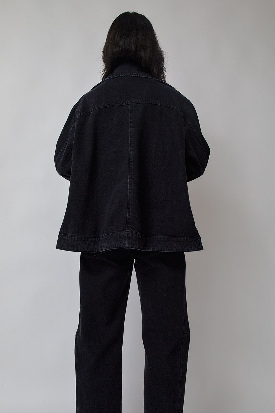 B Sides Stadium Jacket in Len Black sold by No. 6 product image thumbnail 6