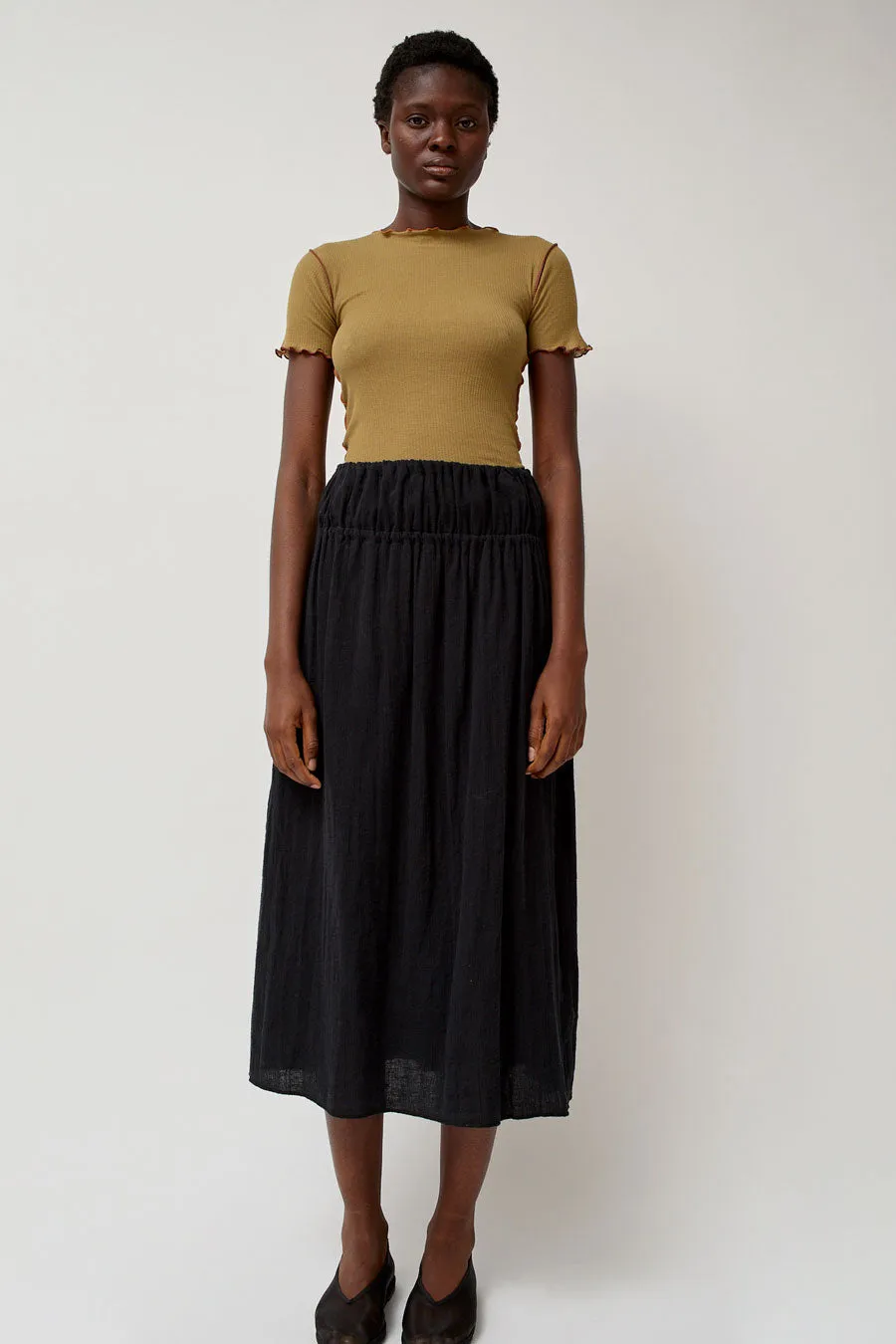 Baserange Diph Skirt in Black sold by No. 6 product image thumbnail 3