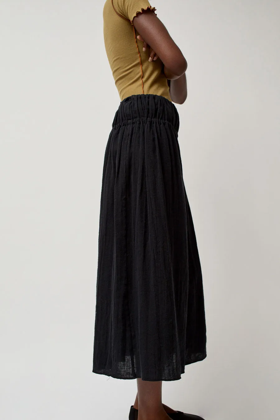 Baserange Diph Skirt in Black sold by No. 6 product image thumbnail 4