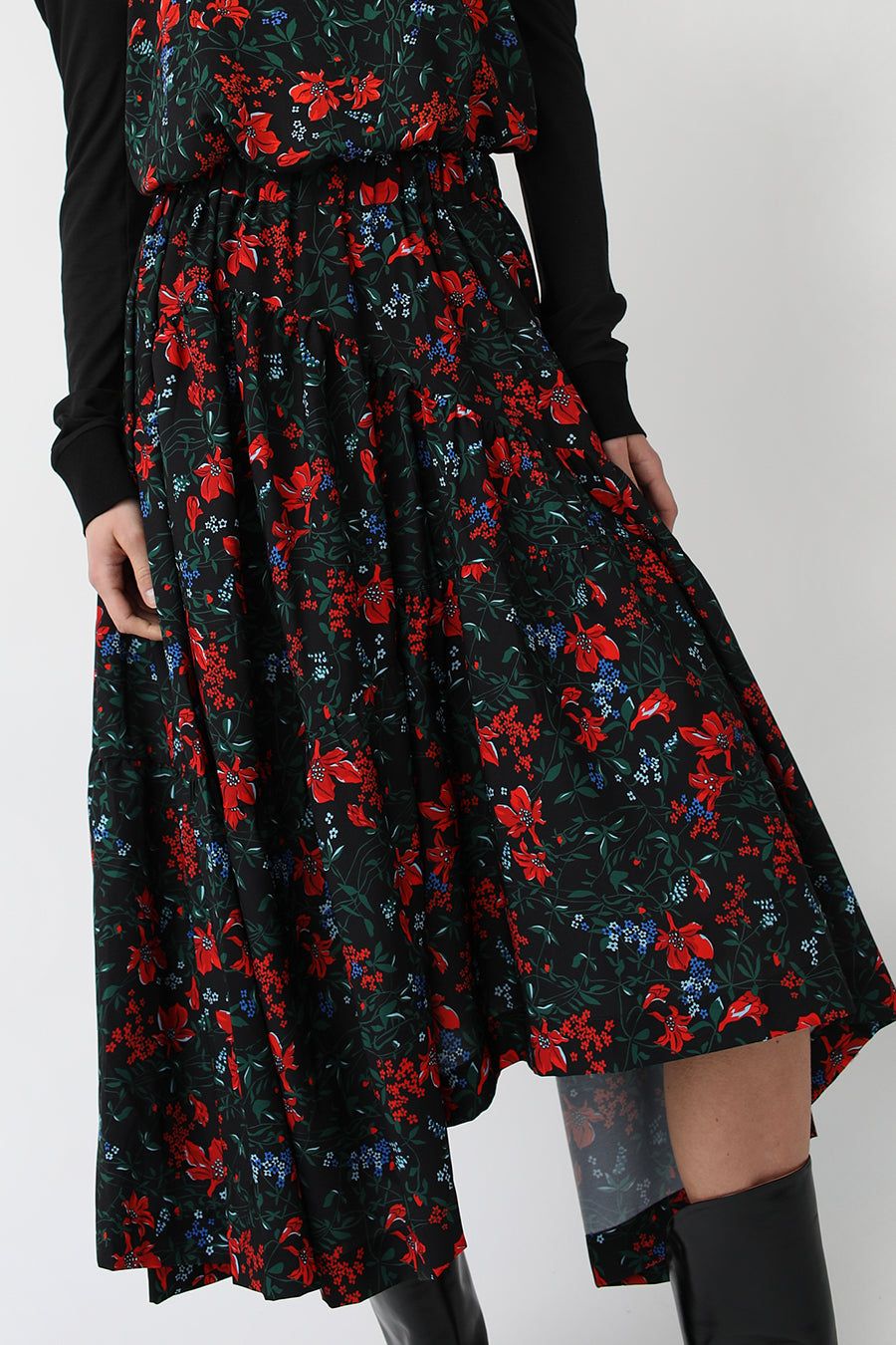 INSHADE Flared Skirt in Dark Floral sold by No. 6 product image thumbnail 3