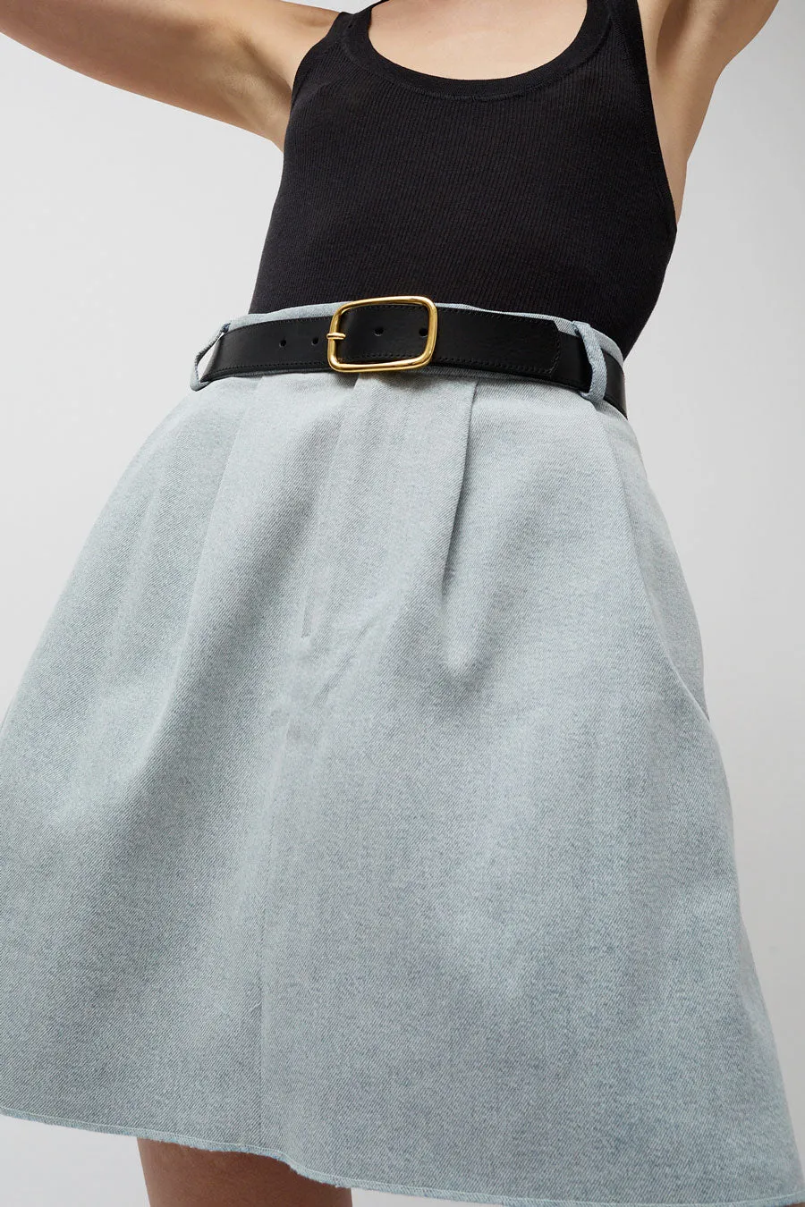 Herbert Frere Soeur La Sabin Belt in Noir sold by No. 6 product image thumbnail 3