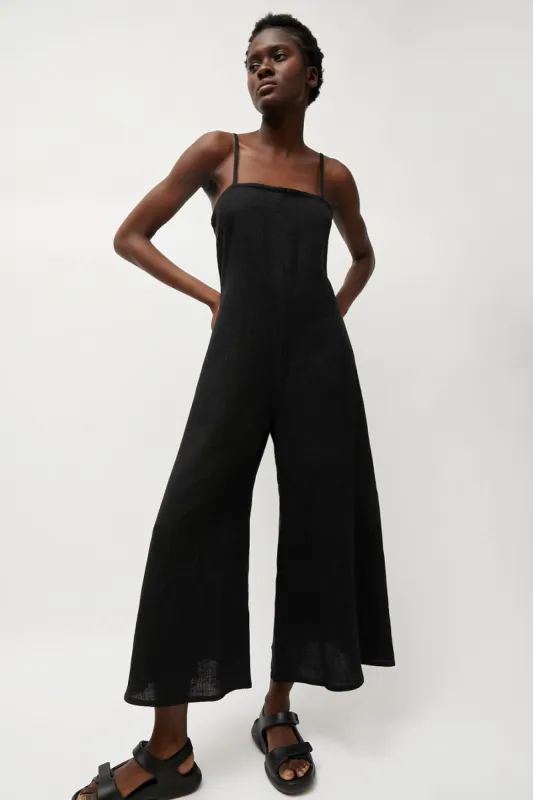 Zii Ropa Manon Jumpsuit in Black made by No. 6