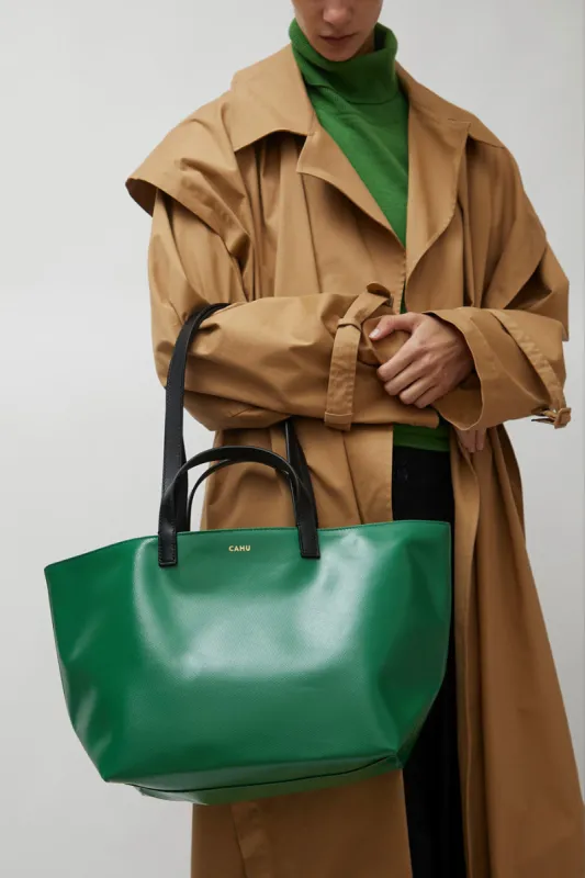 Cahu Small Pratique Bag in Dark Green sold by No. 6