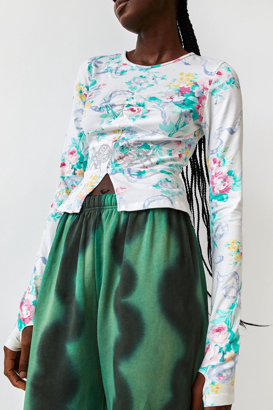 Collina Strada Long Sleeve Gina Tee in Laurel Ashleigh Floral sold by No. 6 product image thumbnail 3