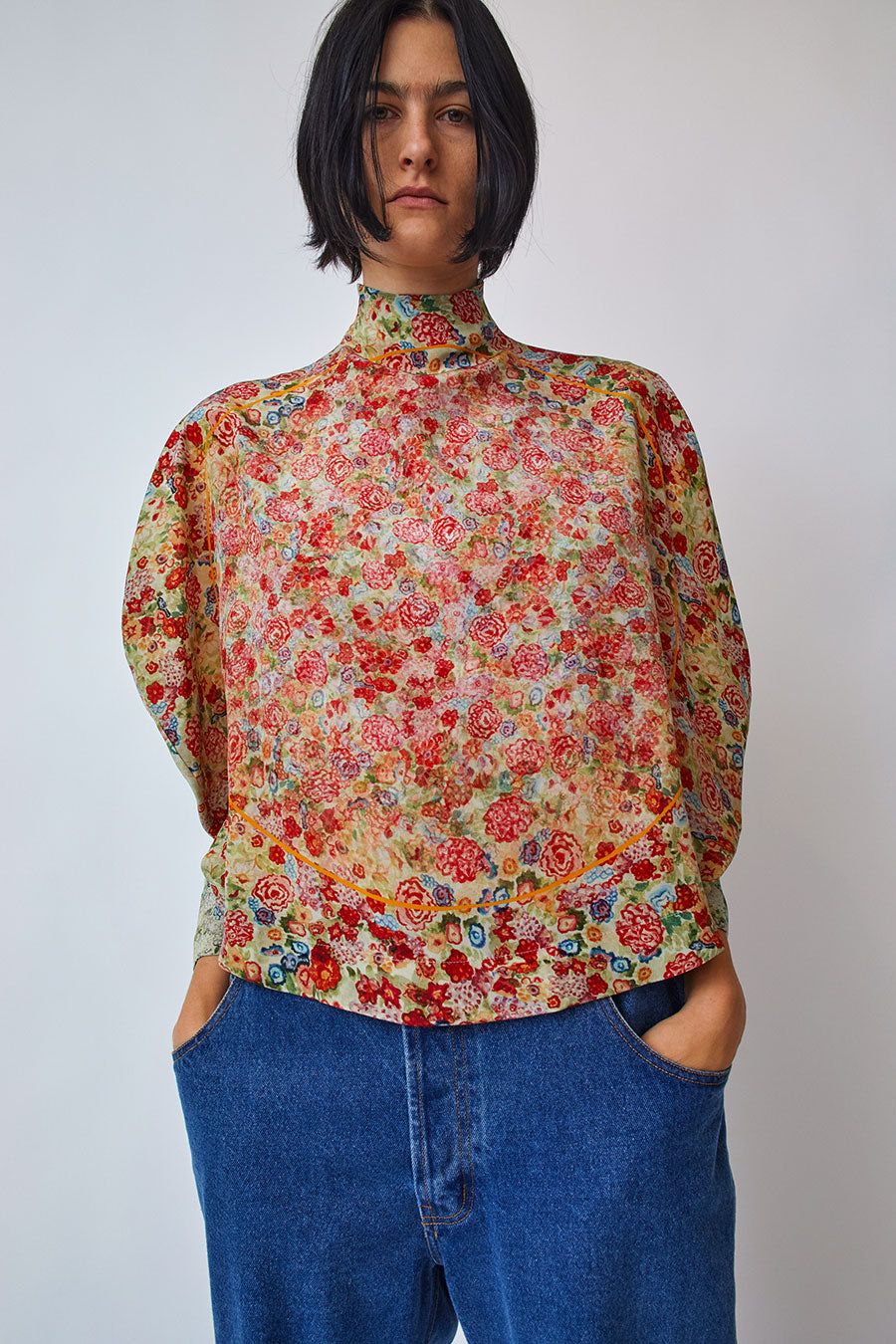 Anntian Circle Top in Bright Flowers sold by No. 6 product image thumbnail 3