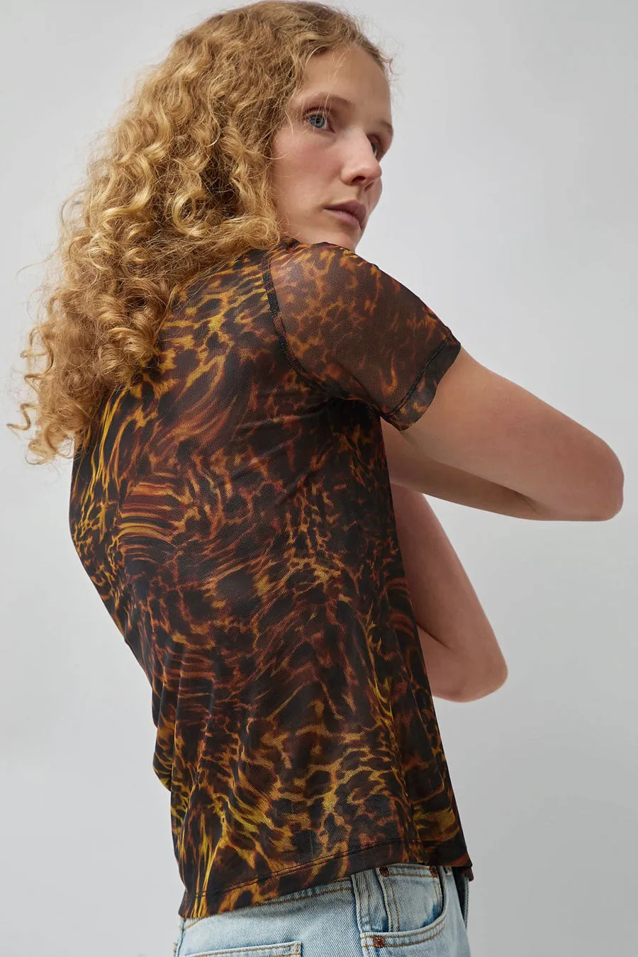 No.6 Carey Tee in Brown Animal sold by No. 6 product image thumbnail 4