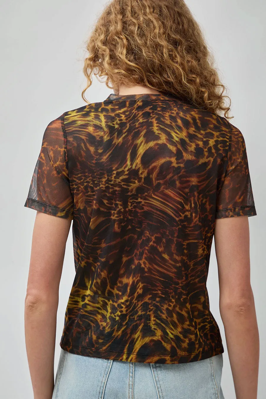 No.6 Carey Tee in Brown Animal sold by No. 6 product image thumbnail 5