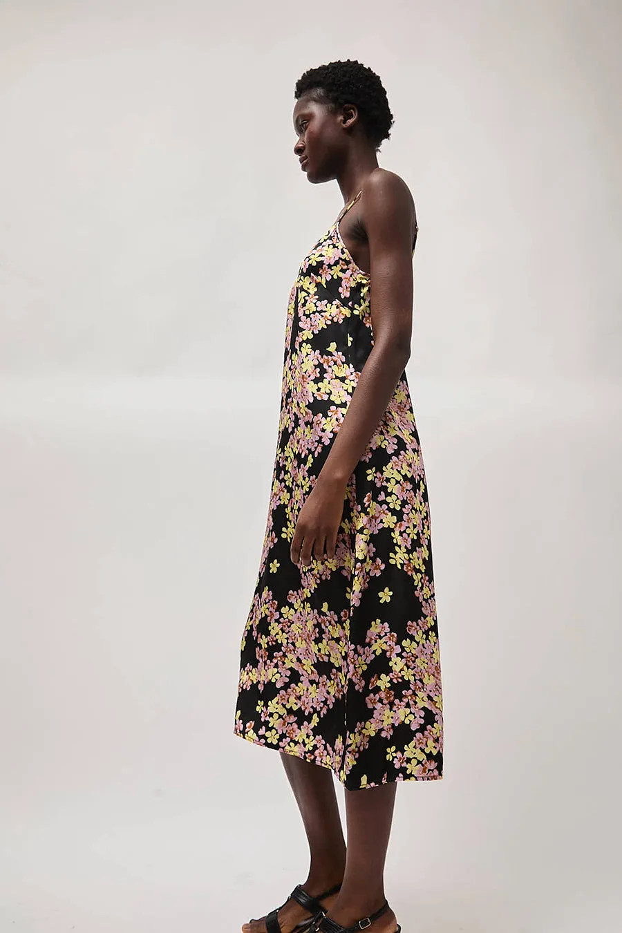 No.6 Sam Slip Dress in Black Pansy sold by No. 6 product image thumbnail 2