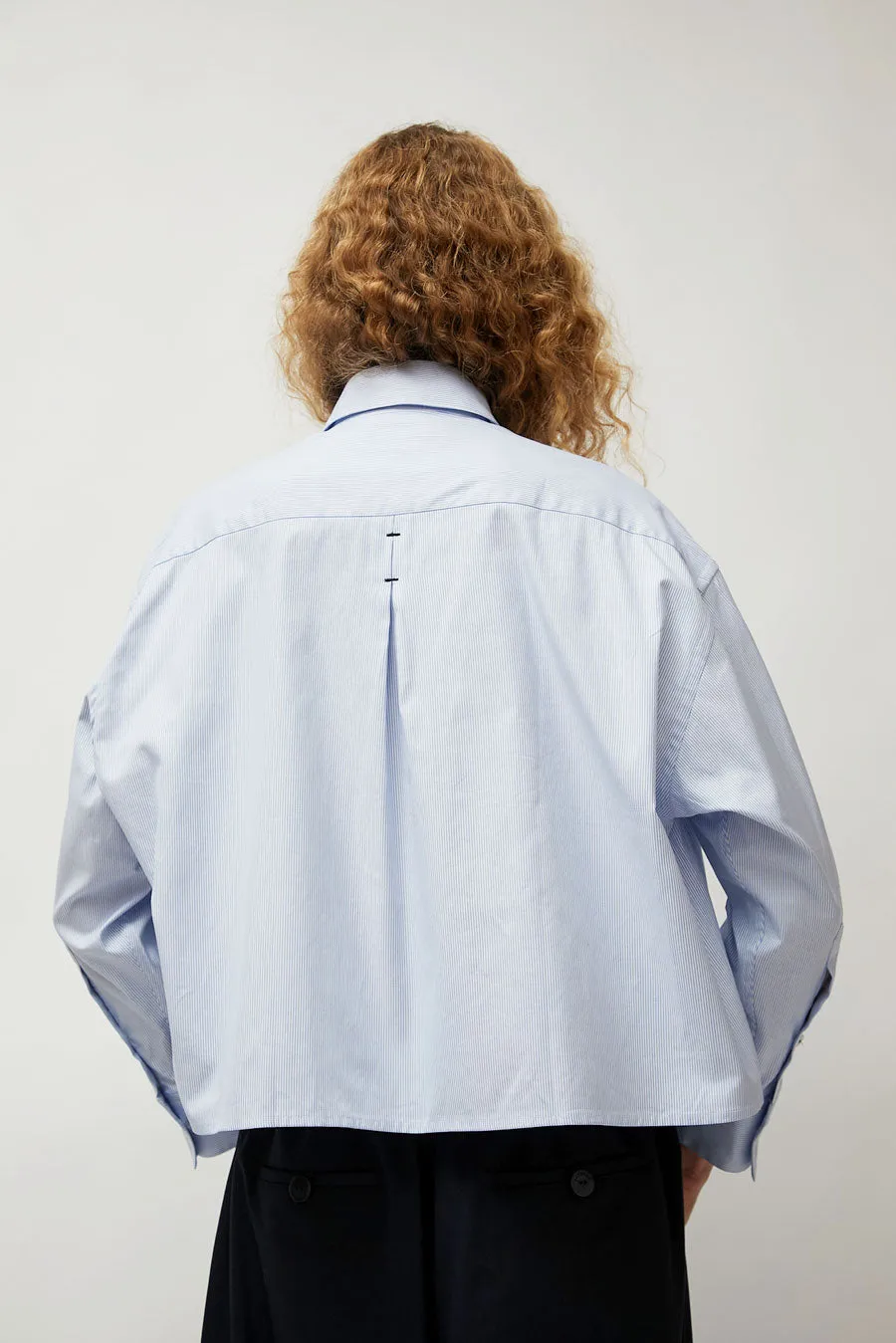 CORDERA Oxford Shirt in Blue sold by No. 6 product image thumbnail 2