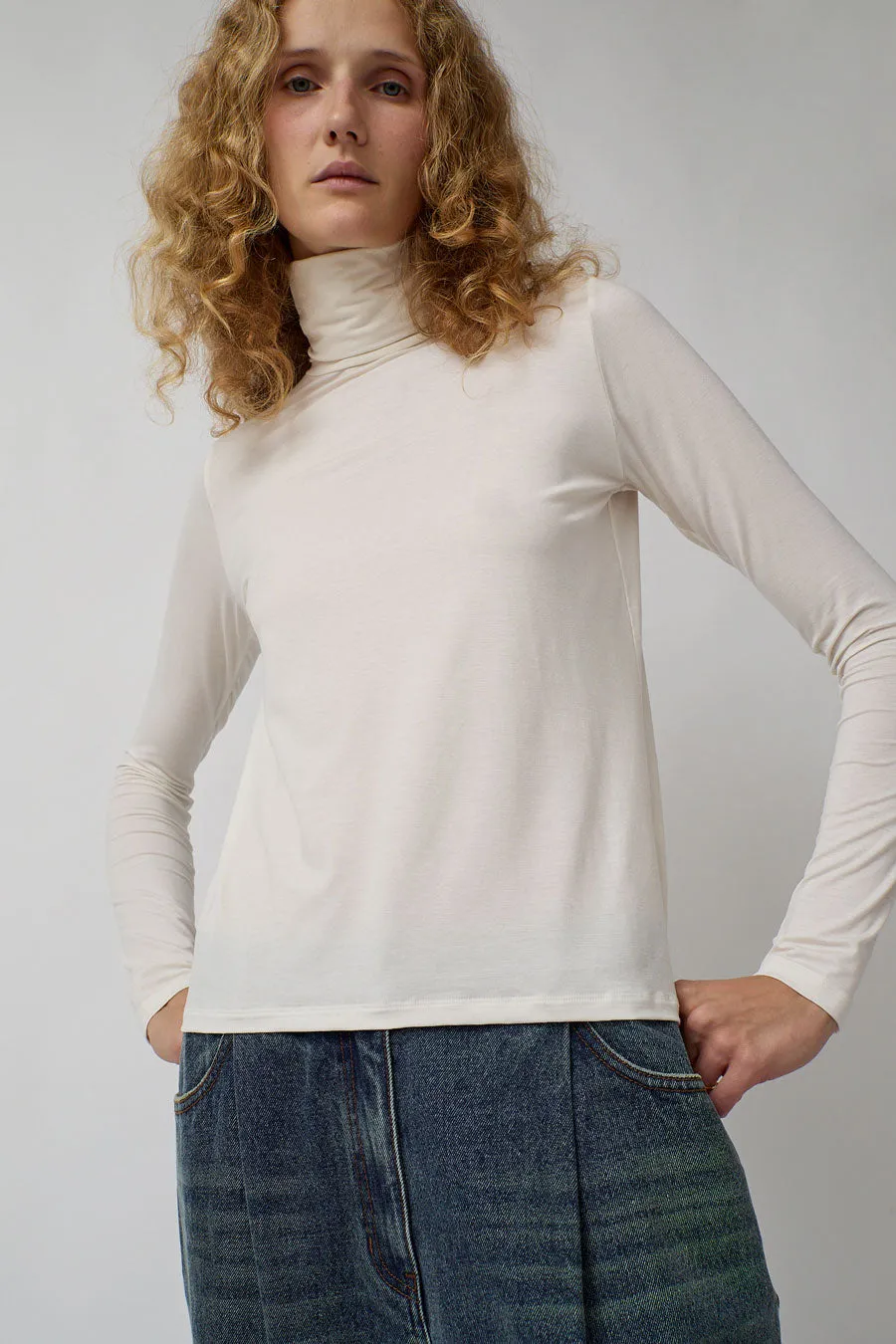 Baserange Turtleneck in Undyed sold by No. 6