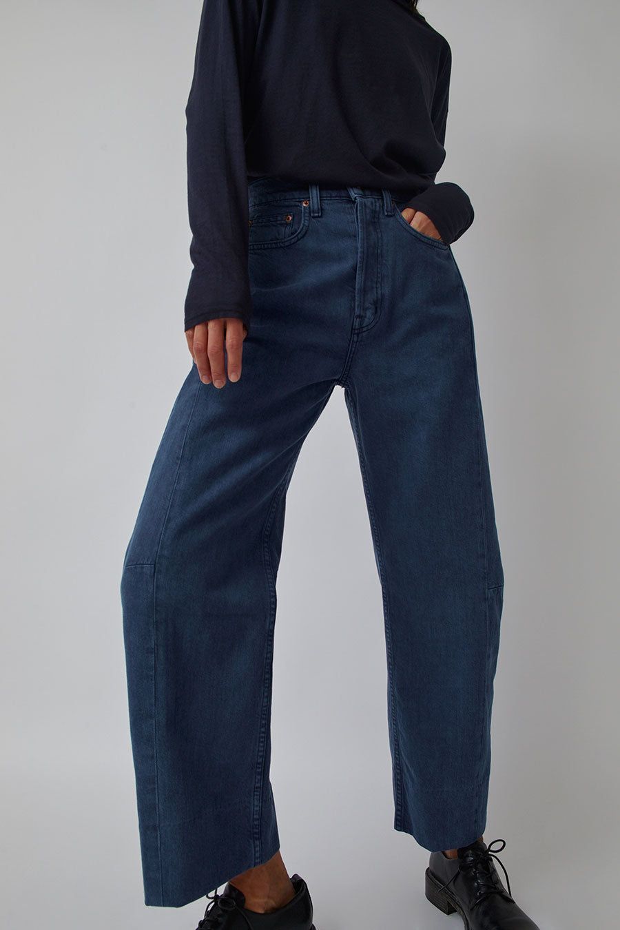 B Sides Lasso Jean in Blue Bell Overdye sold by No. 6 product image thumbnail 3