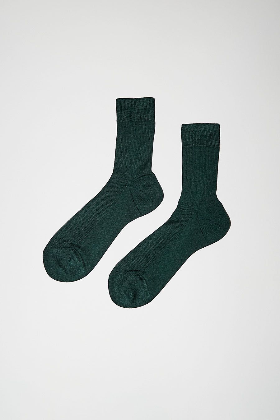 Maria La Rosa Ribbed Ankle Socks in Cipresso sold by No. 6 product image thumbnail 3