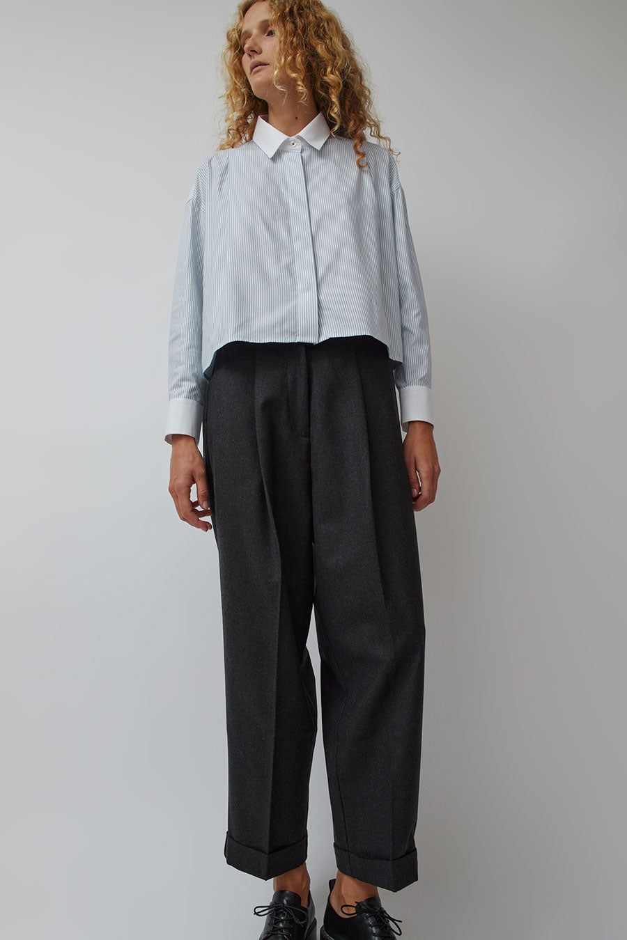 CORDERA Wool Masculine Pants in Anthracite sold by No. 6 product image thumbnail 3
