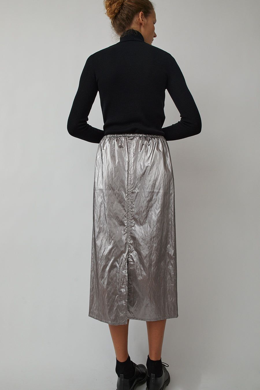 gu_de Eve Skirt in Smoky Silver sold by No. 6 product image thumbnail 5