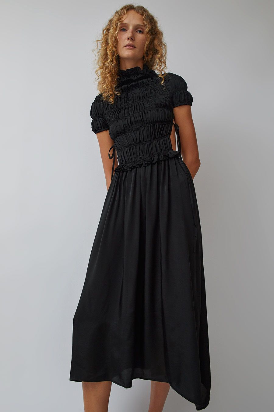 CORDERA Fluid Sculpted Dress in Black sold by No. 6 product image thumbnail 2