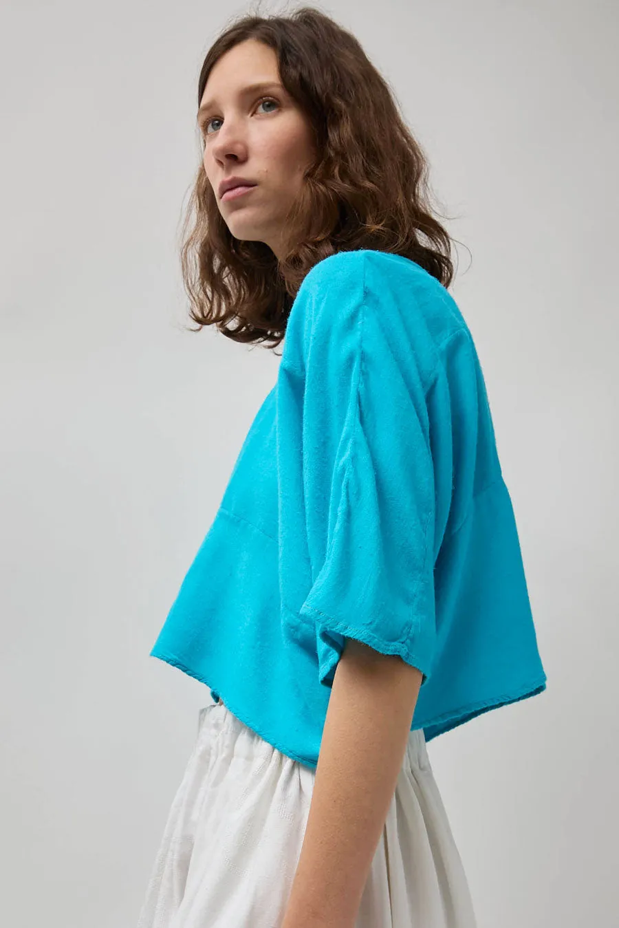 Anntian Wave Top in Garment Dye Swimming Pool sold by No. 6 product image thumbnail 4