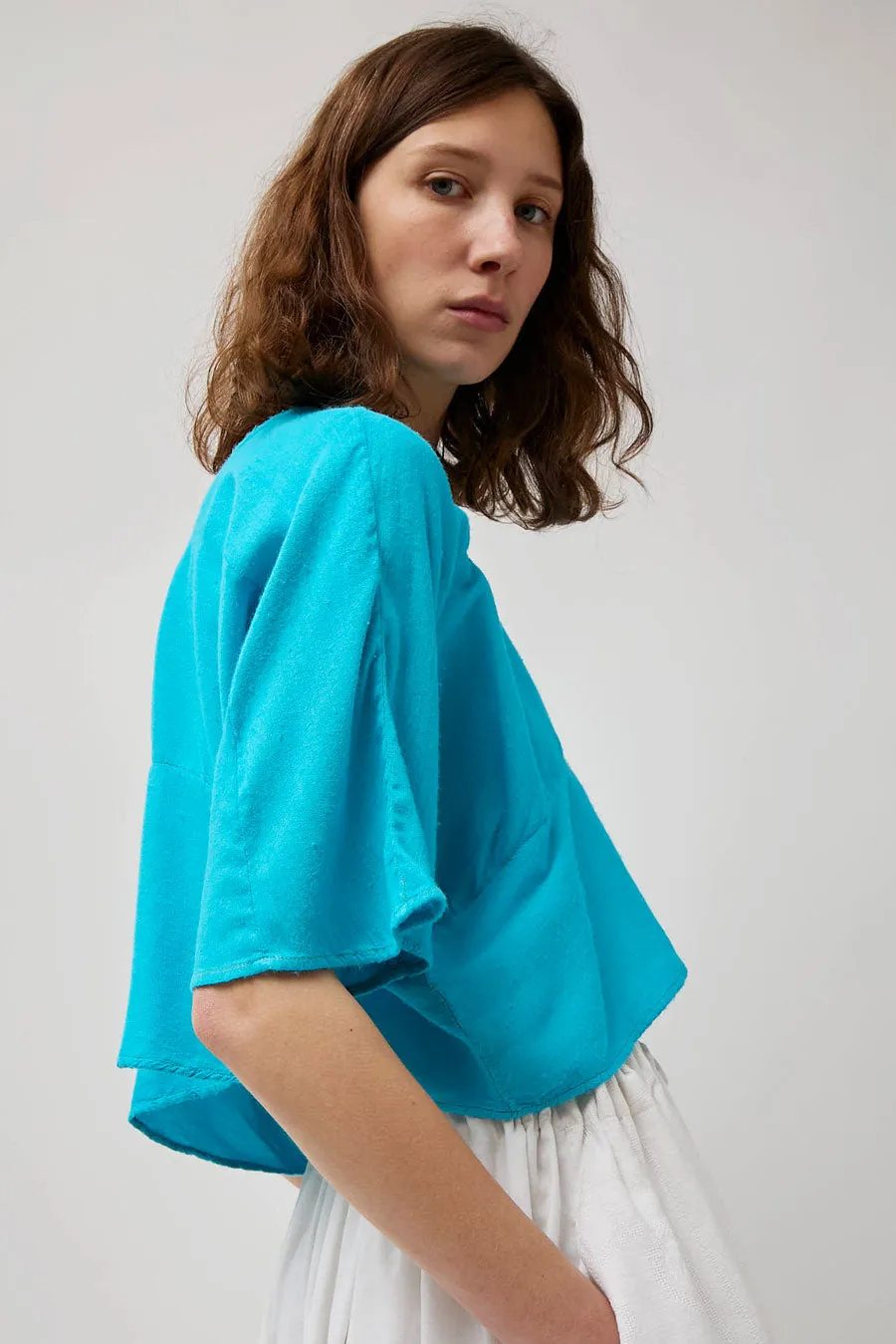 Anntian Wave Top in Garment Dye Swimming Pool sold by No. 6 product image thumbnail 3