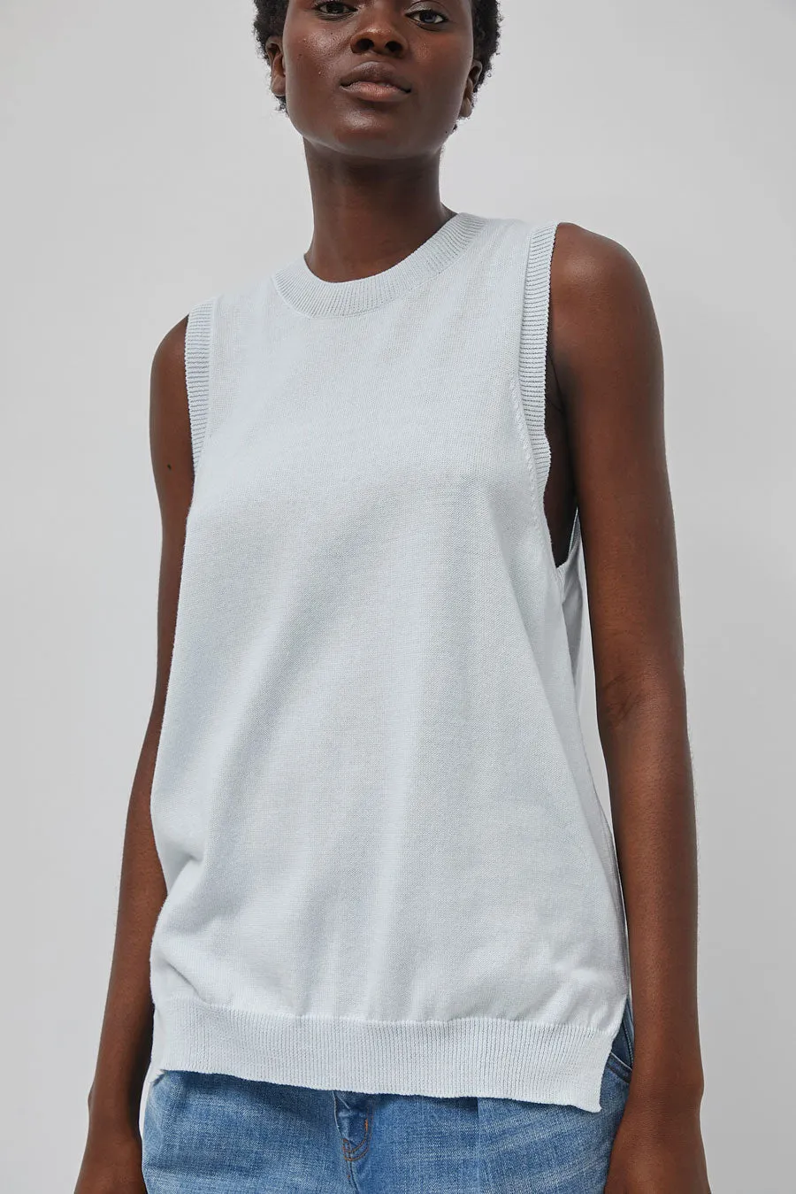 CORDERA Cotton Tank in Glacier sold by No. 6