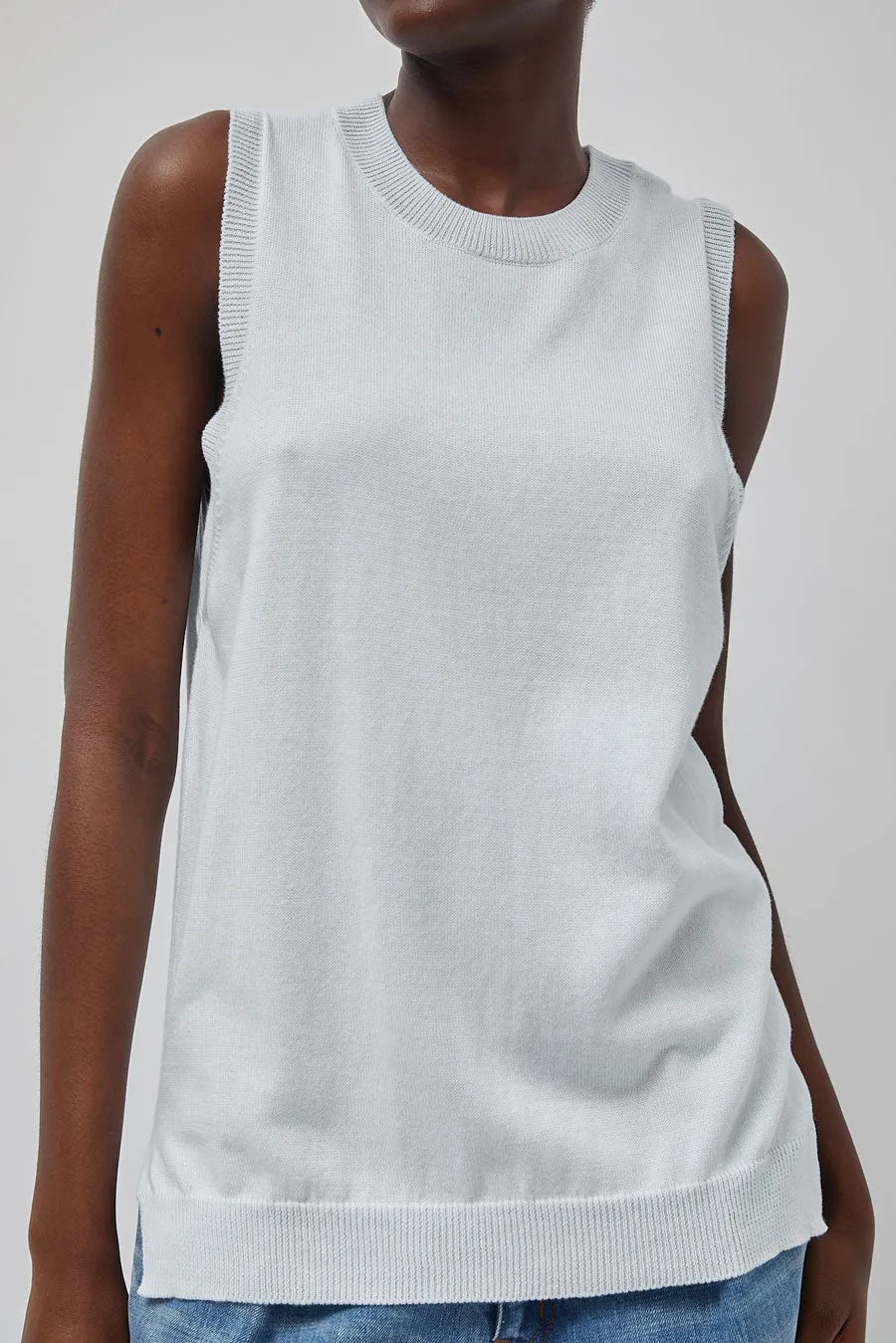 CORDERA Cotton Tank in Glacier sold by No. 6 product image thumbnail 2