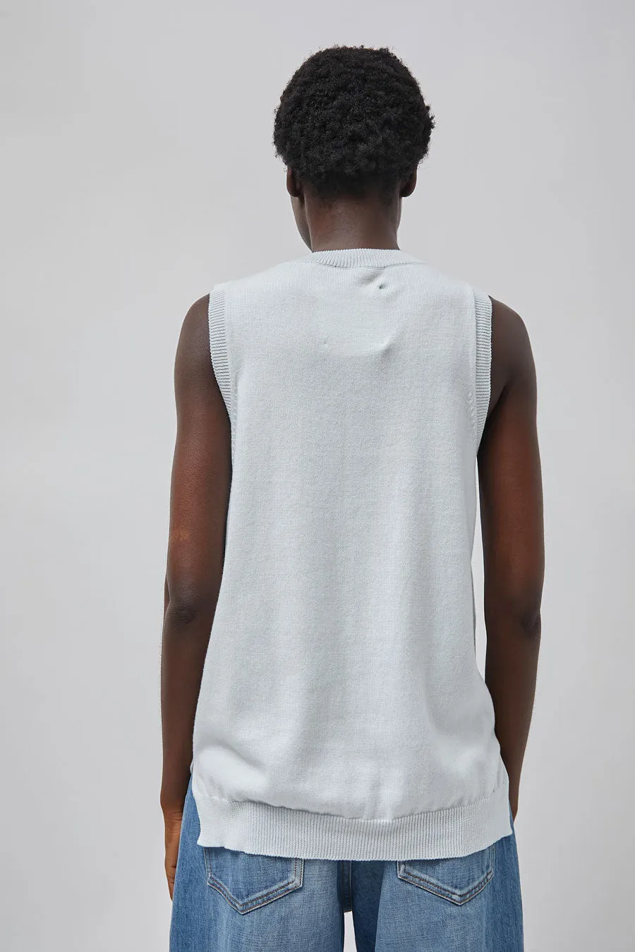 CORDERA Cotton Tank in Glacier sold by No. 6 product image thumbnail 5