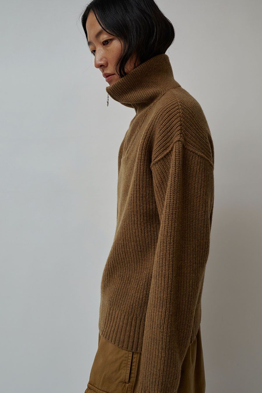 Girls of Dust Fly Deck Sweater in Camel sold by No. 6 product image thumbnail 2