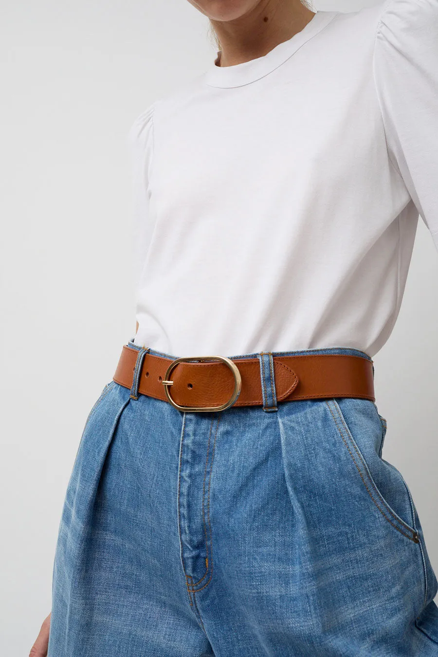 Herbert Frere Soeur La Paname Belt in Camel sold by No. 6 product image thumbnail 3