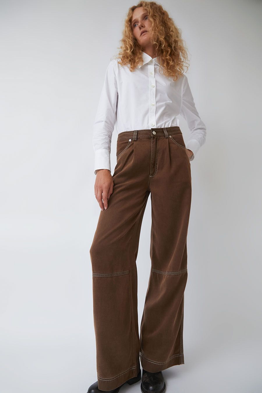 激レア Roen lace up half pants deerskin 激レア Roen lace up half pants deerskin