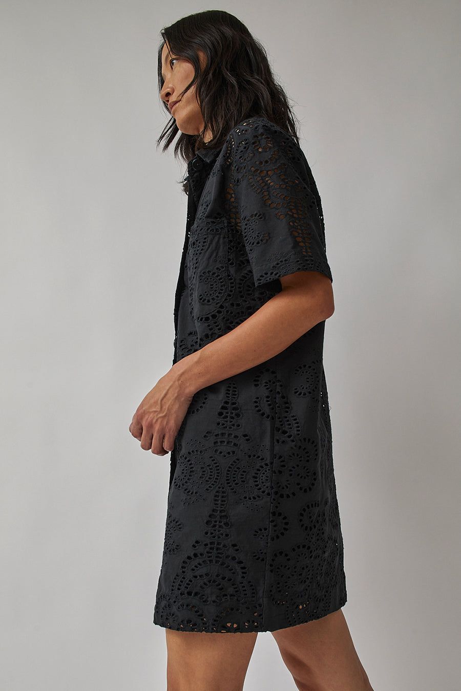 No.6 Mack Dress in Black Eyelet sold by No. 6 product image thumbnail 6
