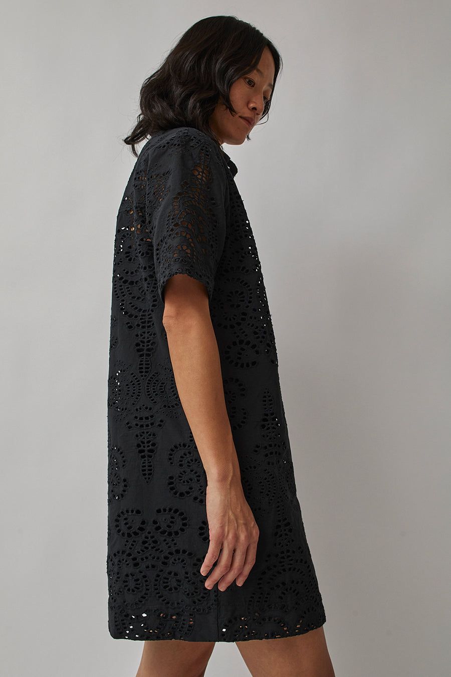 No.6 Mack Dress in Black Eyelet sold by No. 6 product image thumbnail 5